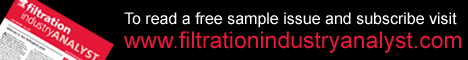 Filtration Industry Analyst is the only monthly source of business news, analysis and comment for senior professionals in the filtration industry.