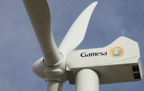 Wind turbines just keep getting bigger and bigger: this image shows 